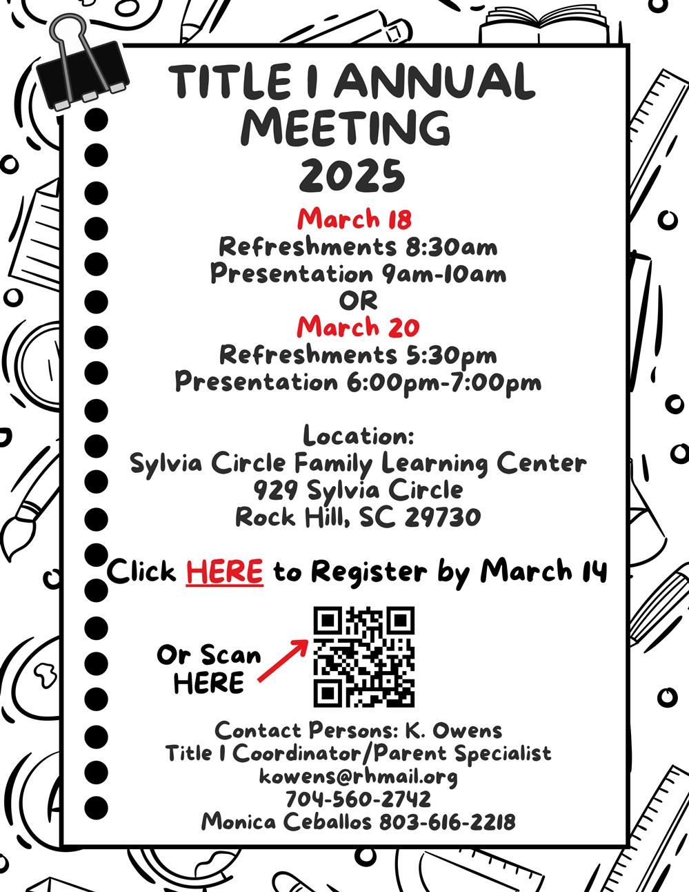 Title One Meeting 